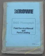 Rowe Ami R-92 Golden 92, Sapphire 92 Service & Parts Manual (1988) (USM417)