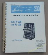 Seeburg V-200 & VL-200 Service & Parts Manual (USM433)