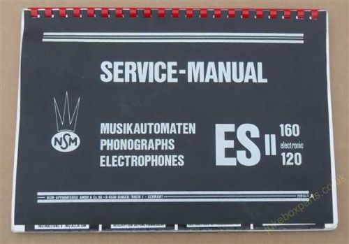 NSM Service Manual ES11 160 / 120 Electronic (USM462)