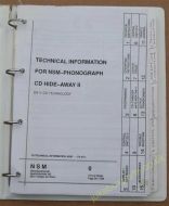 Technical Information for NSM Phonograph CD Hide Away II ES V CD Technology (USM51F)