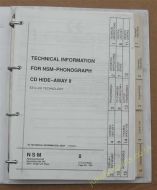 Technical Information for NSM Phonograph CD Hide Away II ES V CD Technology (USM52F)