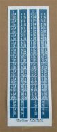 Wurlitzer 2304/2404 Title Card Numbering (WP124)