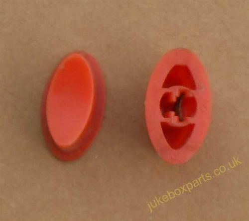Wurlitzer 3100 Orange Push Button (WP16)