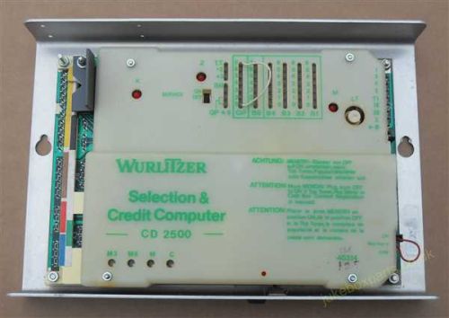 Wurlitzer Jukebox Selection & Credit Computer CD2500 (WP161)