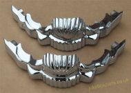 Wurlitzer Princess OMT Pair of Chrome Door Trims (WP180)