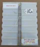 Wurlitzer Title Card Holder (WP194A)