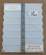 Wurlitzer Title Card Holder (WP194C)