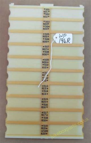 Wurlitzer Title Card Holder (WP194R)