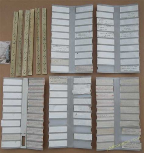 Wurlitzer Americana Type Set of Title Card Holders (WP94)